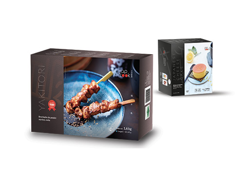 Conditionnement Japcook en boites