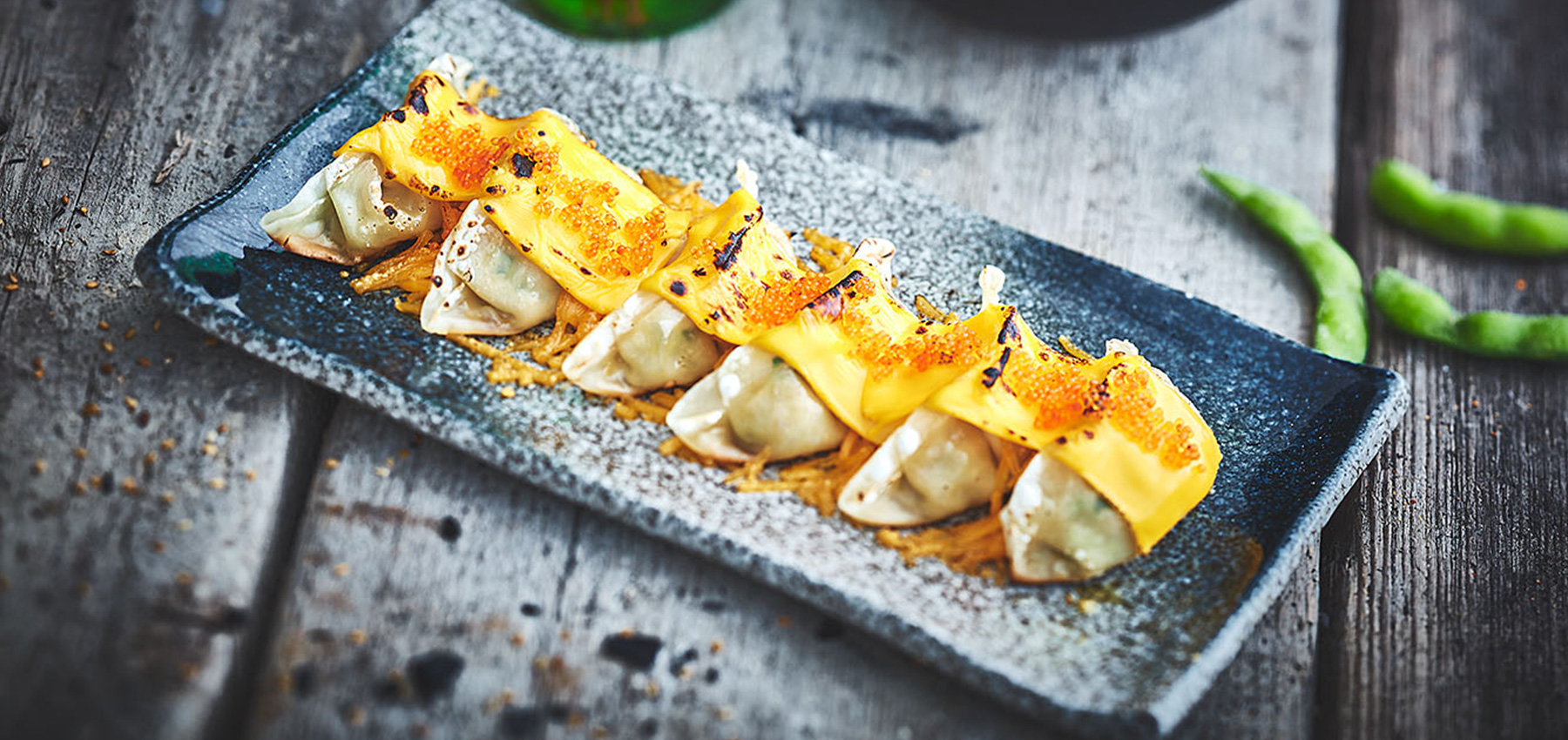 gyoza cheese