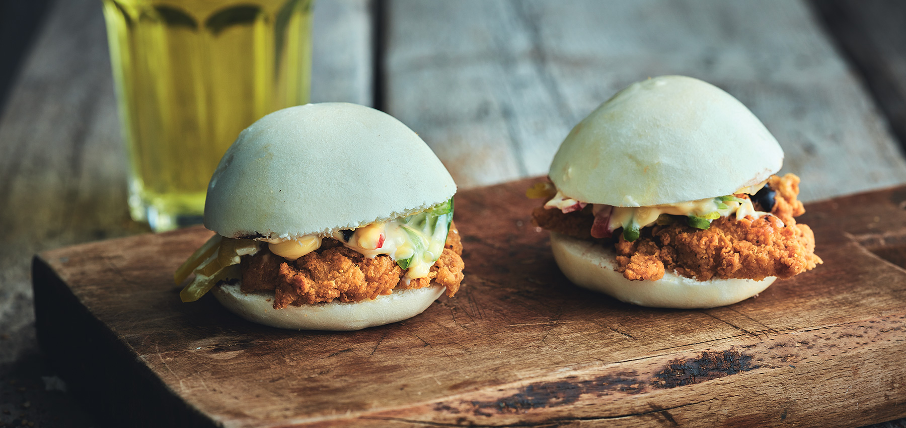Burger karaage
