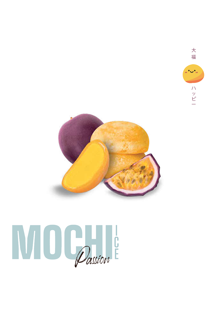 PASSION FRUIT ICED MOCHI JAPCOOK